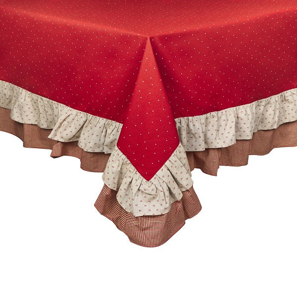 Tovaglia Con Balza 160X320 Cm