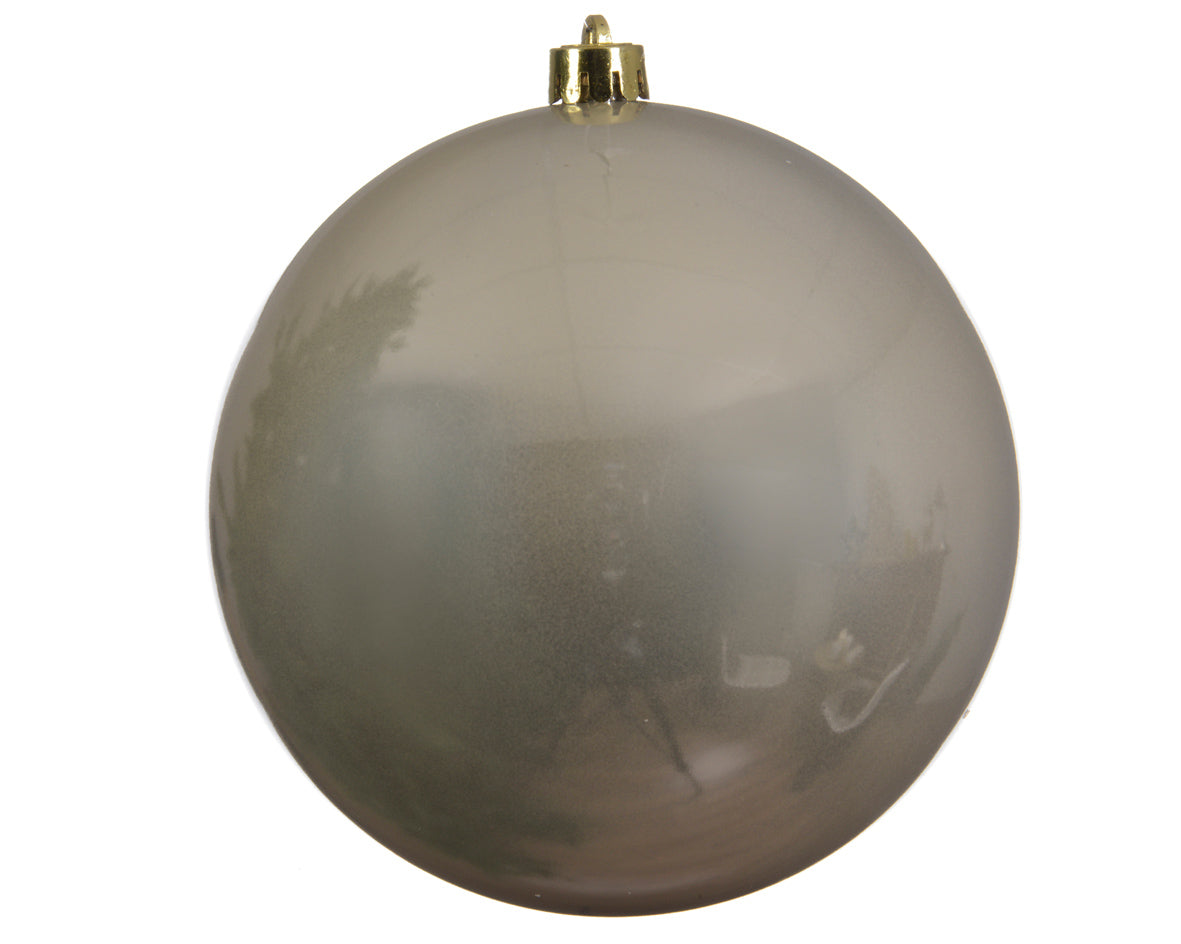 Sfera natalizia plastica infrangibile diametro 14 cm per decorazioni albero di Natale - DeMatteis.it