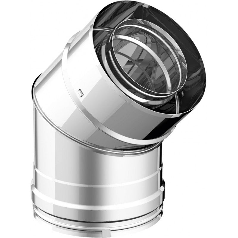 Curva Inox 45° 80-130 Dynamic Two