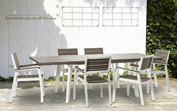 POLTRONA KETER HARMONY BIANCO CAPPUCCINO