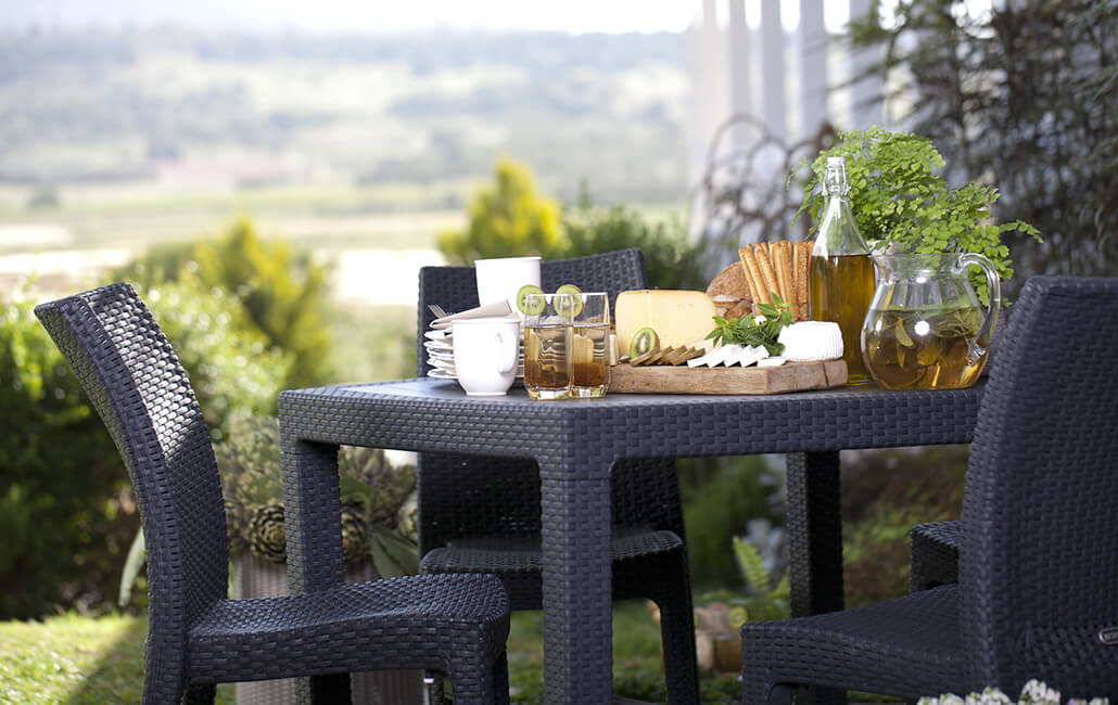 Tavolo Quartet Grafite