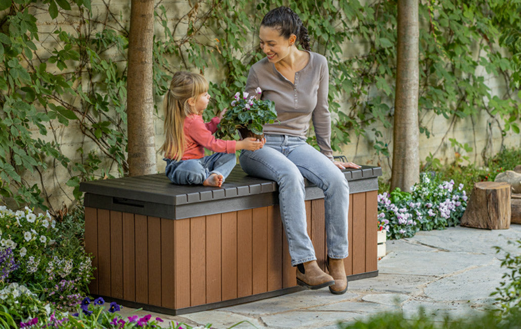 BAULE PORTAOGGETTI IN RESINA DARWIN