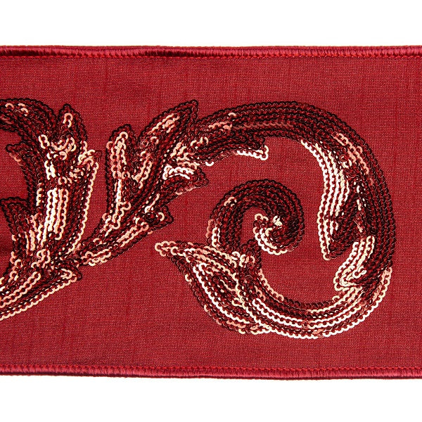 Nastro decorativo con paillettes altezza 10 cm lunghezza 455 cm per decorazioni e confezioni regalo - DeMatteis.it