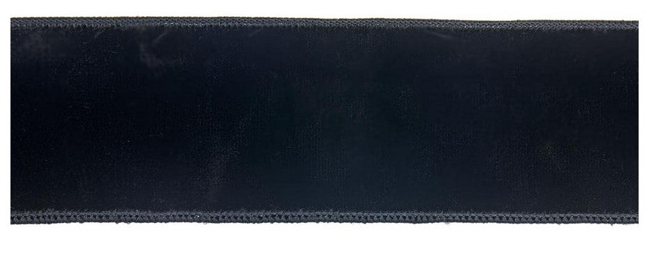 Nastro Velluto/Taffeta' Nero da 6,4 cm larghezza e 4,5 m lunghezza per decorazioni e confezioni - DeMatteis.it