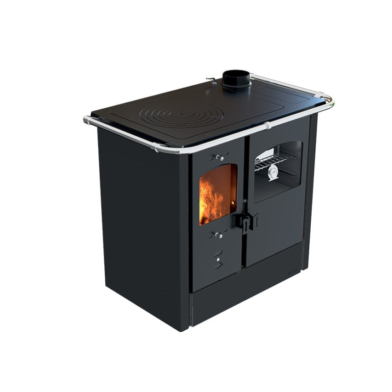 Lincar Cucina Legna Nada 140A Fucile stufa a legna con piano cottura e forno per riscaldamento e cucina - DeMatteis.it