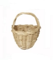 Cesto Di Vimini Con Manico 2X5 Cm