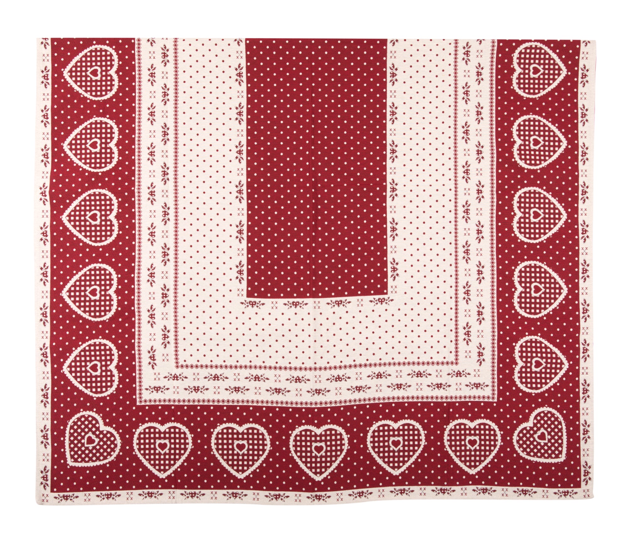 Montmartre Tovaglia 140X180 Cm Rosso