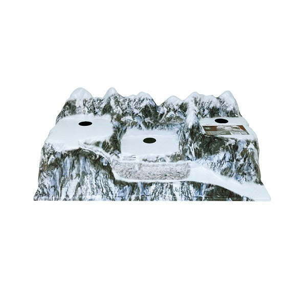 Base Con Dolomiti MY35 supporto per villaggi natalizi in miniatura My Village con paesaggio montano - DeMatteis.it