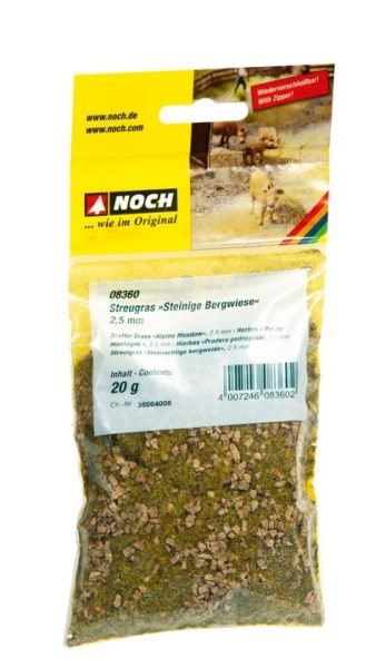 Erba Prato Presepe Pascolo Alpino NOCH da 20 g per modellismo e diorami - DeMatteis.it