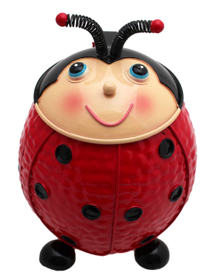 Cestino Da Tavolo Coccinella 20X15X14 Cm