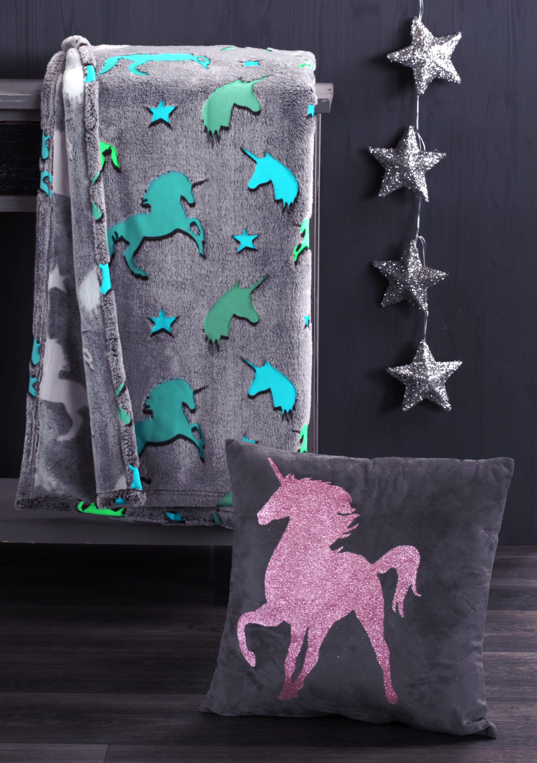 Plaid Licorne Phospho 130X160 Cm