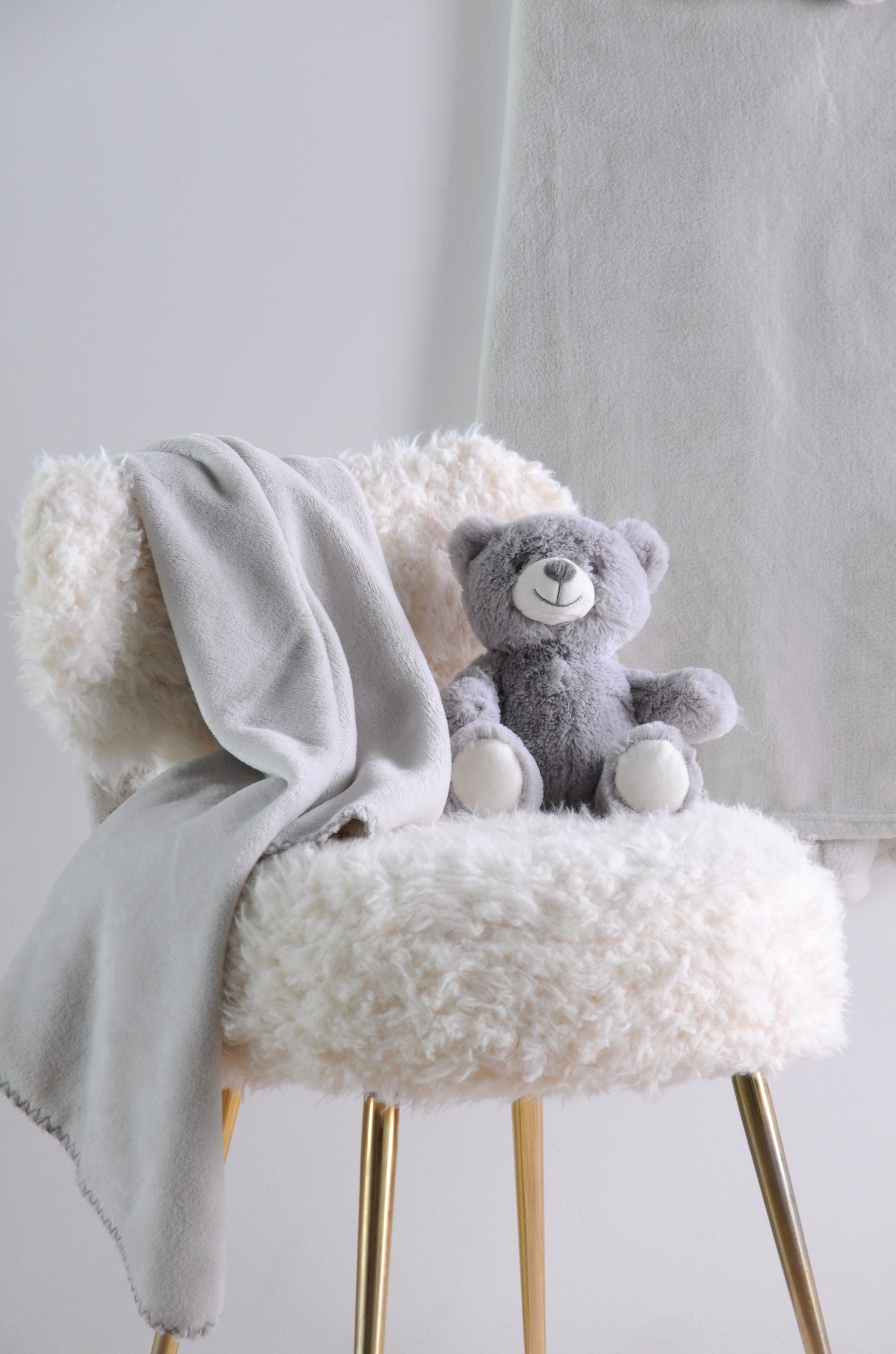 Plaid Markus Enfant 75X75 Cm Gris