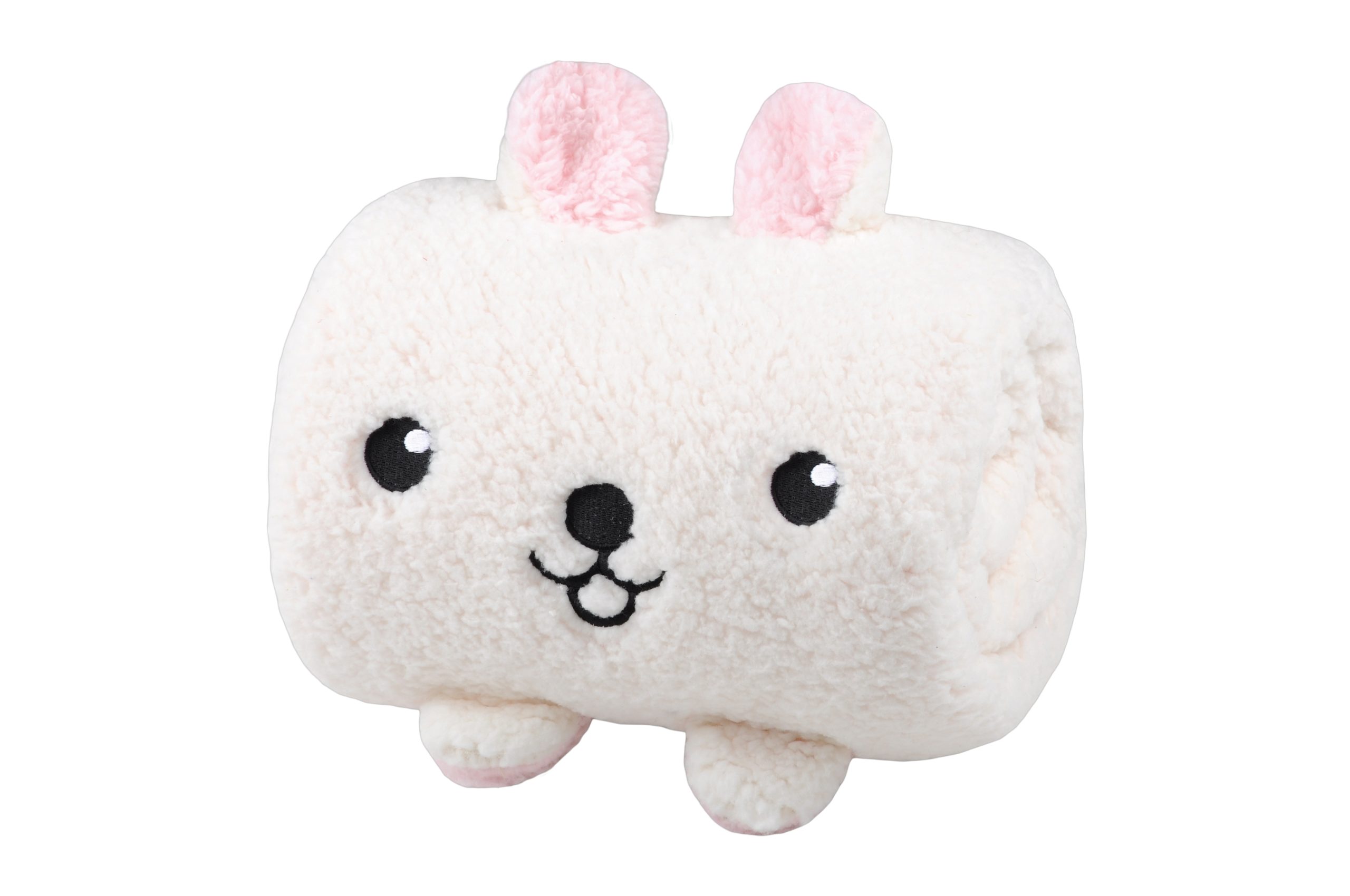 Plaid Bianco Con Pon Pon 70X100 Cm