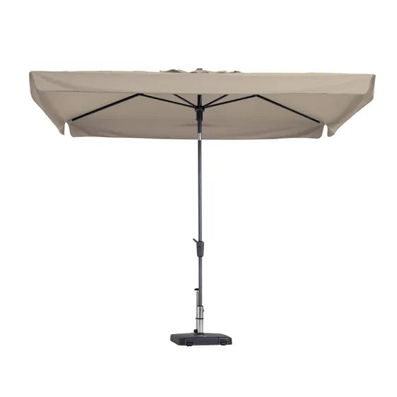 Ombrellone Da Giardino Delos Luxe 2X3 Mt Rettangolare Palo Centrale Ecru