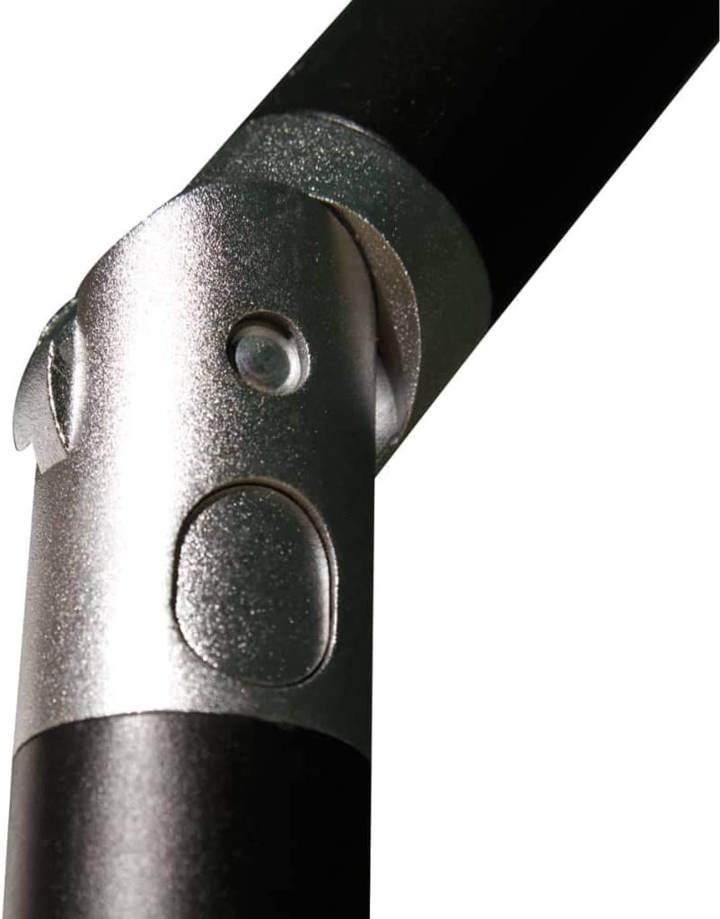 Ombrellone Da Giardino Delos Luxe 2X3 Mt Rettangolare Palo Centrale Ecru