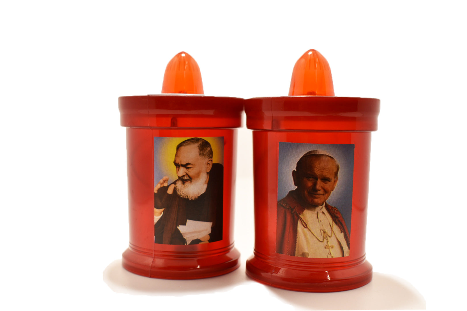 Lumino Elettrico Rosso 5X9 Cm Con Figura