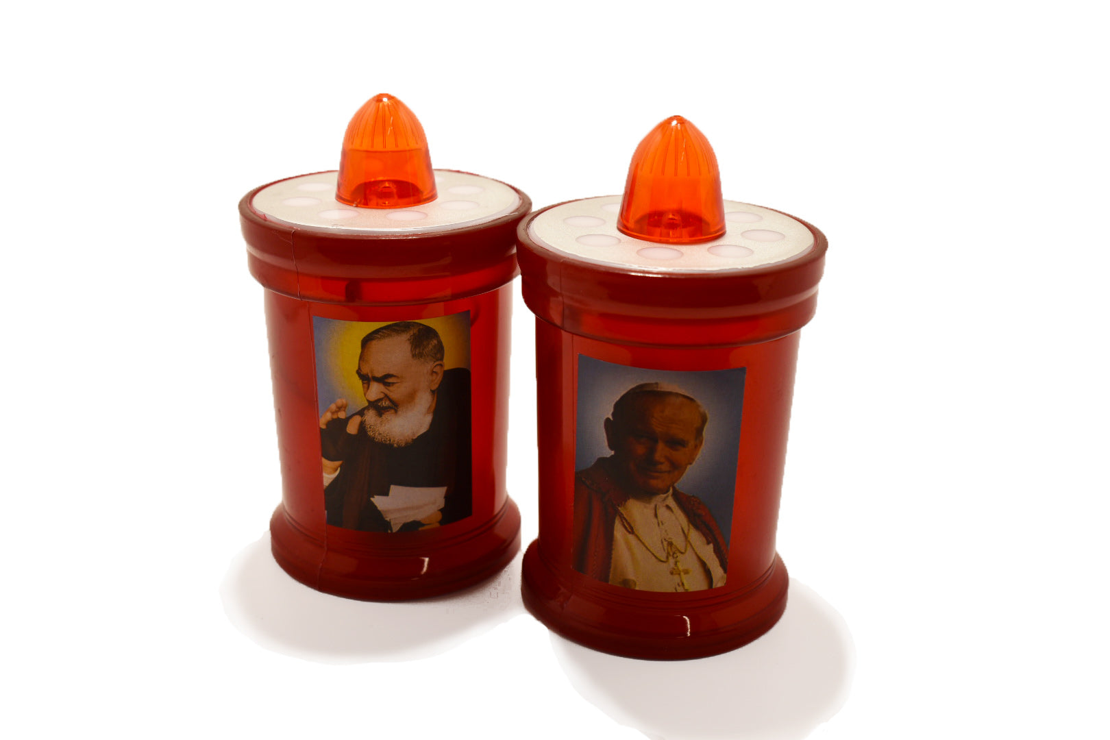 Lumino Elettrico Rosso 5X9 Cm Con Figura