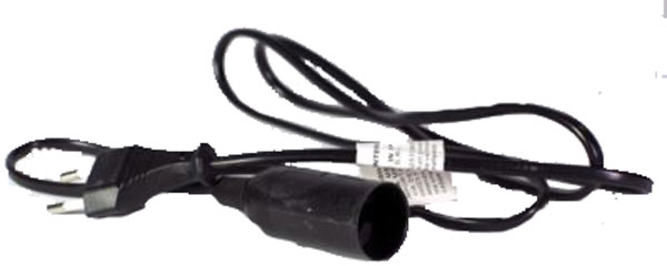 Portalampada per presepe con cavo elettrico per illuminazione scenografie natalizie artigianali - DeMatteis.it