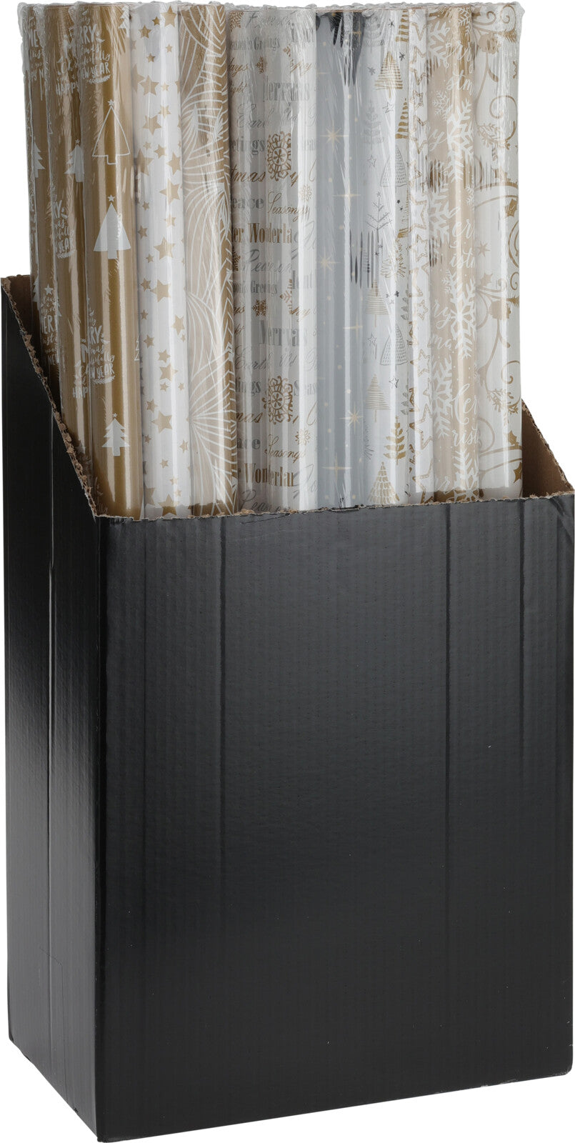 Set 3 Rotoli Regalo 150 x 70 cm per confezionamento con fantasie decorative natalizie - DeMatteis.it