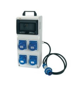 Quadro Asc Ip55 4 Prese Industriali