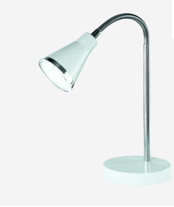 Lampada Tavolo Arras Bianca 47 Cm