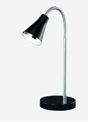 Lampada Tavolo Arras Nera 47 Cm