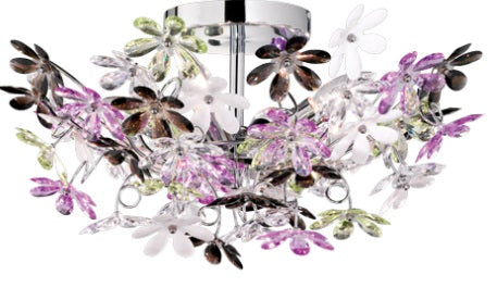 Plafoniera Flower D49 Cm Trio