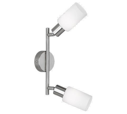 Faretto Mars 2 Luci Bianco 26 Cm