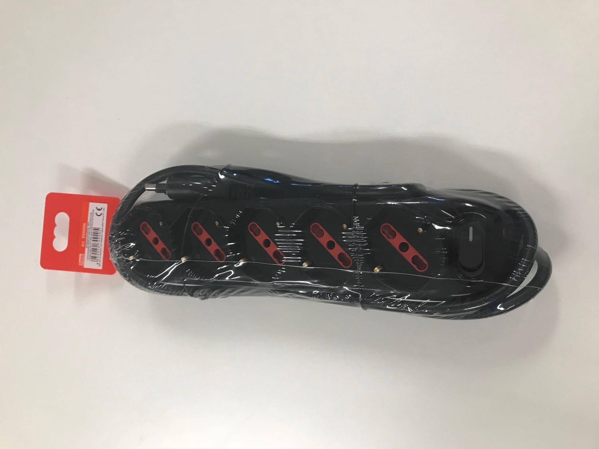 Multipresa New 5 Posti Nera