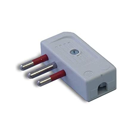 Spina Quadra 90° 10 A Bianco