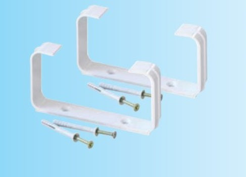 Staffe Per Tubo Bianco 120X60 Mm