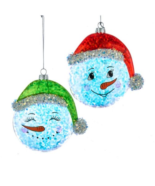 Pupazzo Di Neve Pendente decorazione natalizia ornamentale per albero di Natale - DeMatteis.it