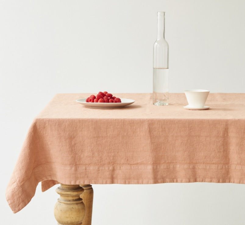 Tovaglia 140X200 Cm Caffe Crema Lino