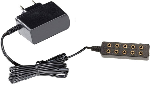 Trasformatore Per Presepe alimentatore elettrico con cavo e connettori multipli per illuminazione scene natalizie - DeMatteis.it