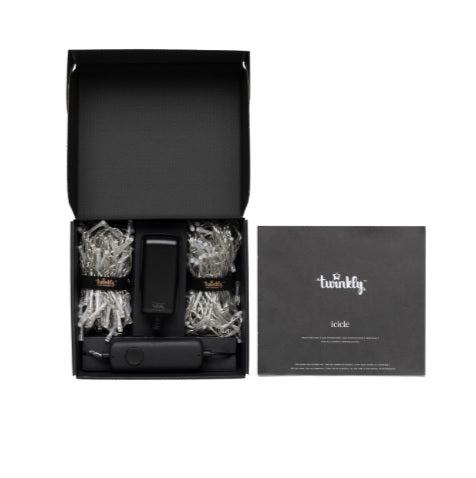 Twinkly Icicle 190 Led RGB luci natalizie smart decorative con controllo app - DeMatteis.it