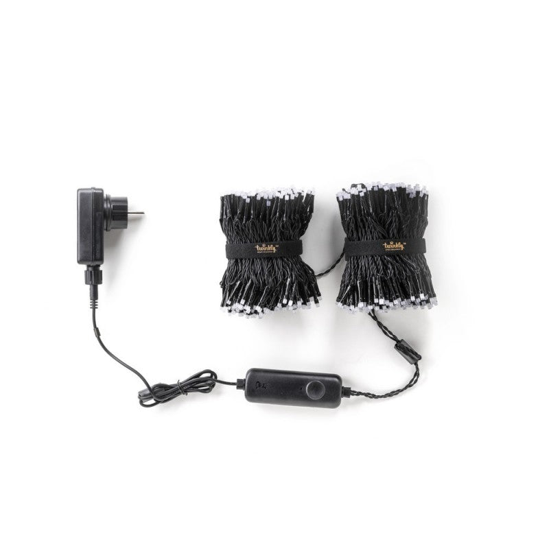 Twinkly Luci 600 Led RGB sistema di illuminazione smart con alimentatore e controller per decorazioni natalizie - DeMatteis.it