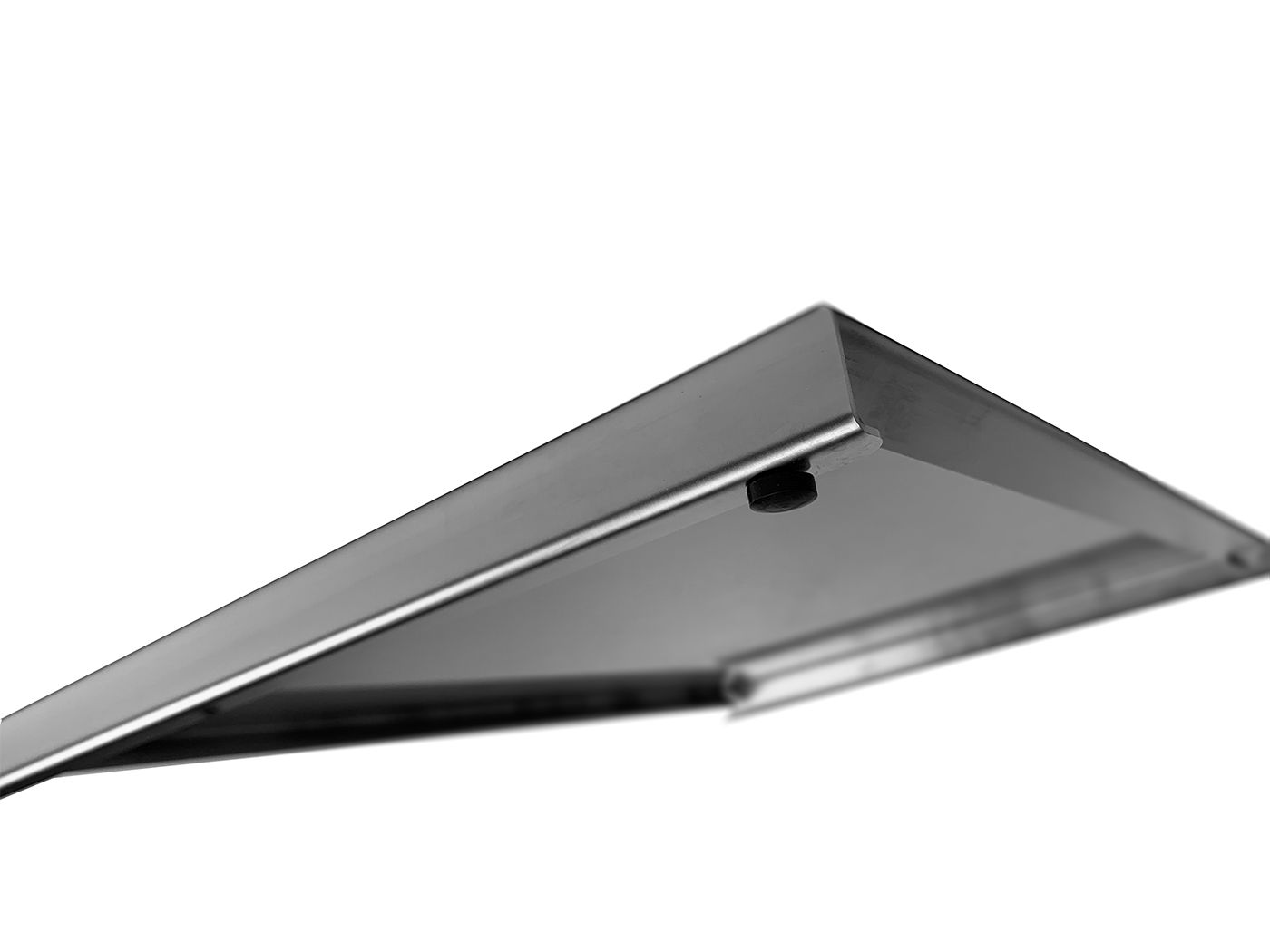 Tagliere Spianatoia Inox 60x55 Lisa in acciaio inossidabile AISI 304 con superficie liscia e bordi rifiniti, ideale per preparazioni alimentari professionali | Dematteis.it