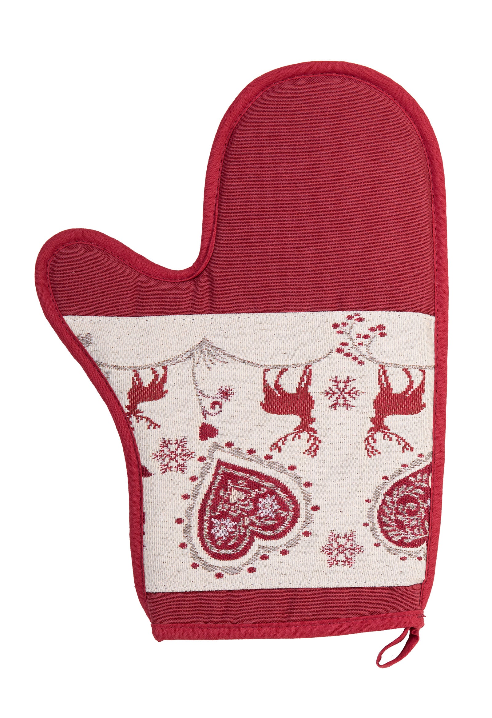 Val Di Fassa Guanto Forno Rosso