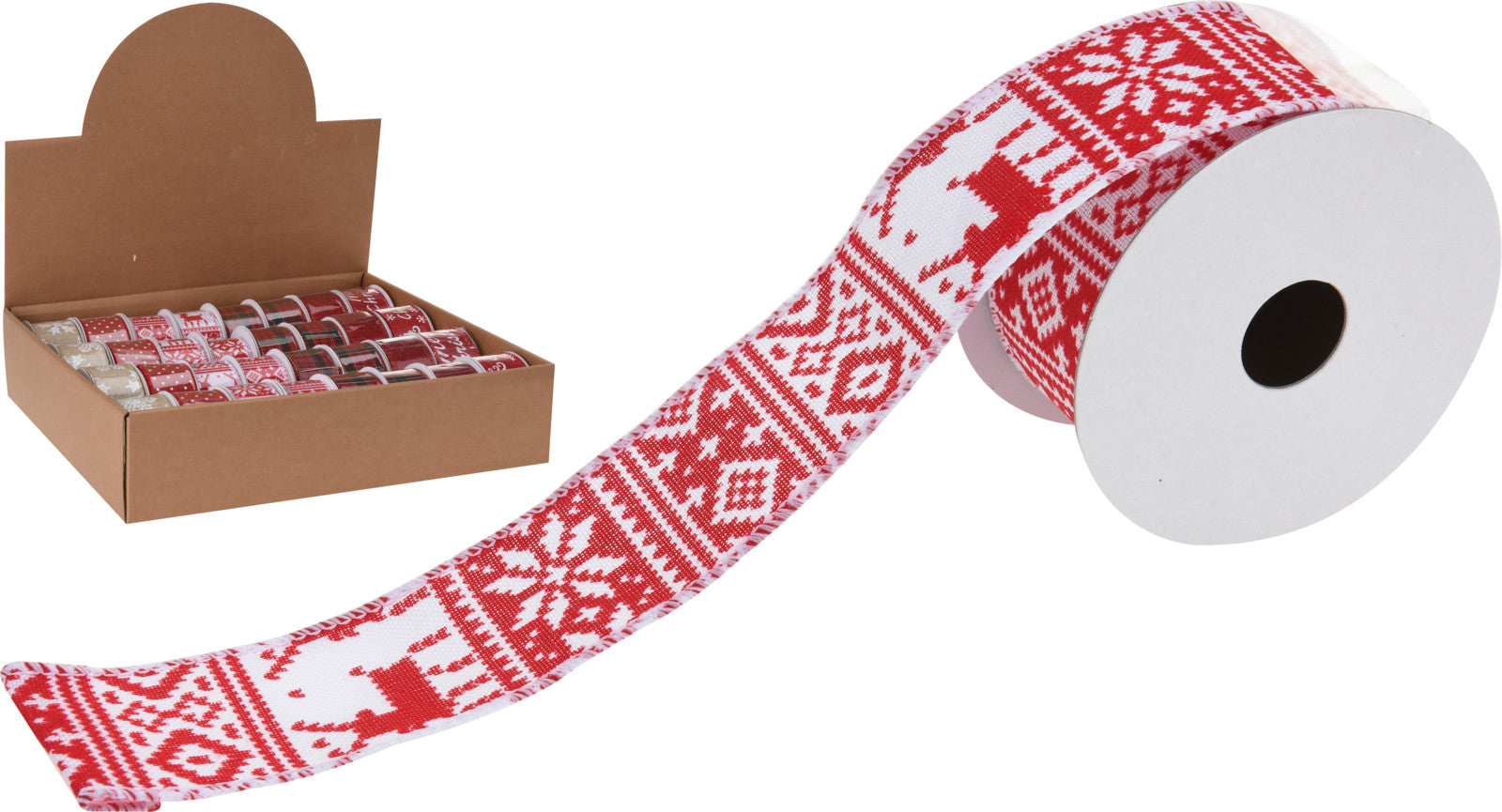 Nastro Regalo 4X270 Cm Christmas 1 Pezzon