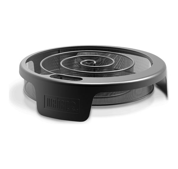 Affumicatore a freddo Weber con design compatto e funzionale, ideale per affumicare alimenti fino a 10 ore mantenendo basse temperature e preservando i sapori naturali degli ingredienti. | Dematteis.it