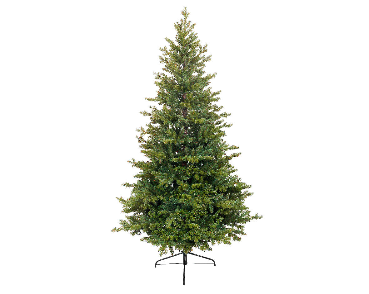 Albero Di Natale Allison Pine artificiale per decorazioni natalizie altezza 270 cm con base supporto - DeMatteis.it