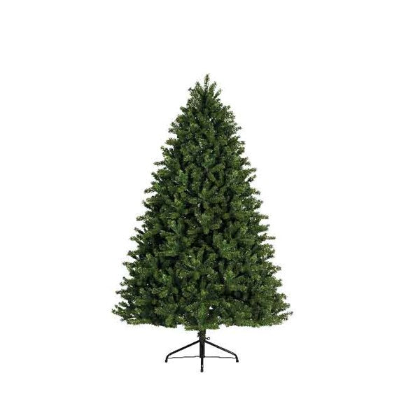 Albero Freiburg Pine 240 cm Verde Everlands albero di Natale artificiale con supporto - DeMatteis.it