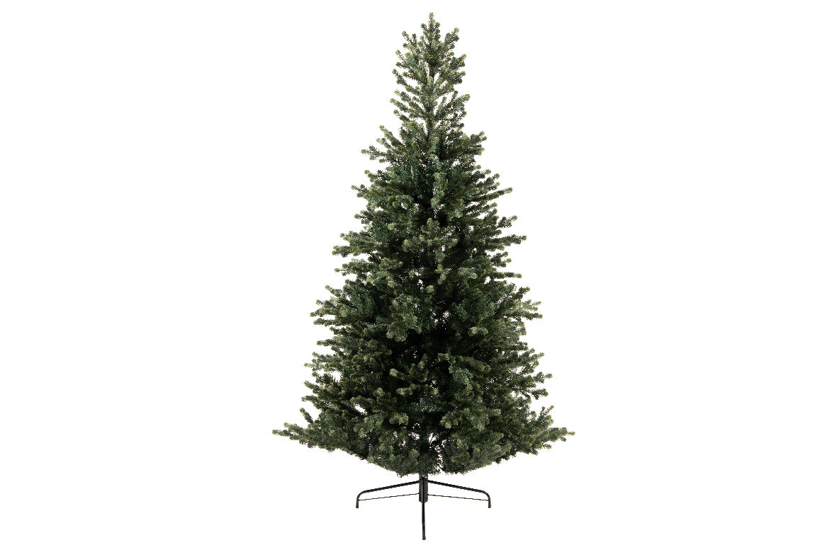 Albero Geneva Fir artificiale per decorazioni natalizie altezza 180 cm con base di supporto - DeMatteis.it