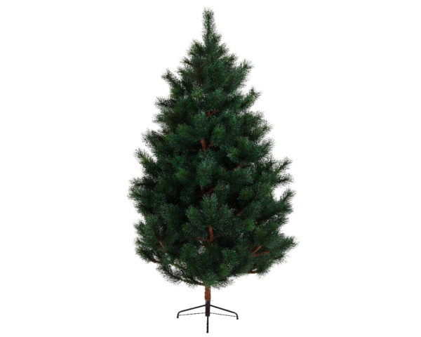 Albero Ponderosa Pine Verde artificiale per decorazioni natalizie altezza 180 cm con base di supporto - DeMatteis.it