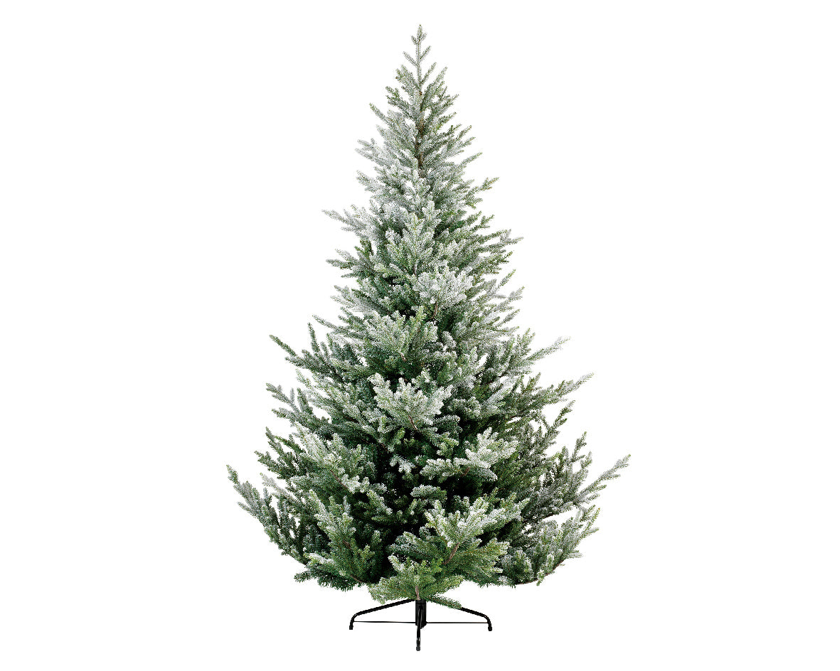 Albero Snowy Norway Spruce artificiale per decorazioni natalizie altezza 240 cm Everlands - DeMatteis.it