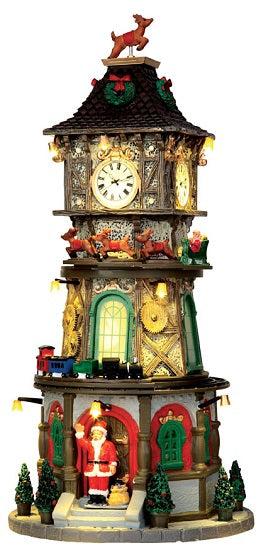 Christmas Clock Tower Lemax (torre dell'orologio) - DeMatteis.it