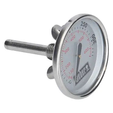 Termometro Weber C Spirit II con display digitale di precisione, accessorio indispensabile per monitorare la temperatura interna degli alimenti durante la cottura sul barbecue. | Dematteis.it
