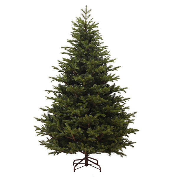 Il Verde Albero Di Natale Il Set Di Icone. Stilizzata Abeti Di Forme Differenti Isolati Su Bianco Kpkk34
