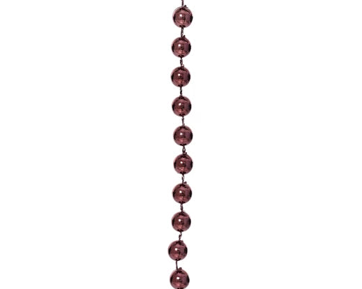 Ghirlanda Perle Dark Mauve D 8 Mm 10 M