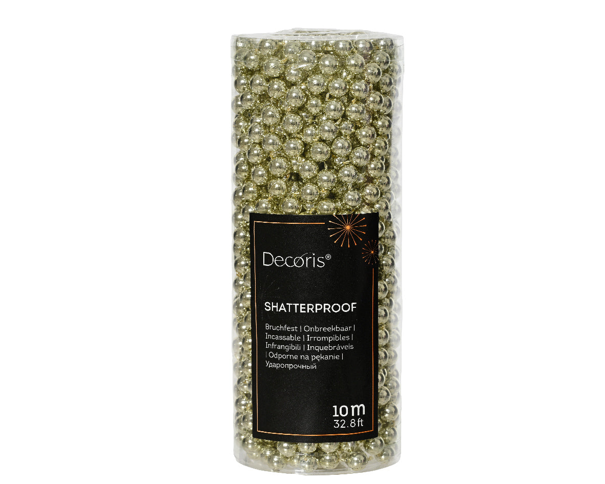 Ghirllanda Perle White Mint D 8 Mm 10 M
